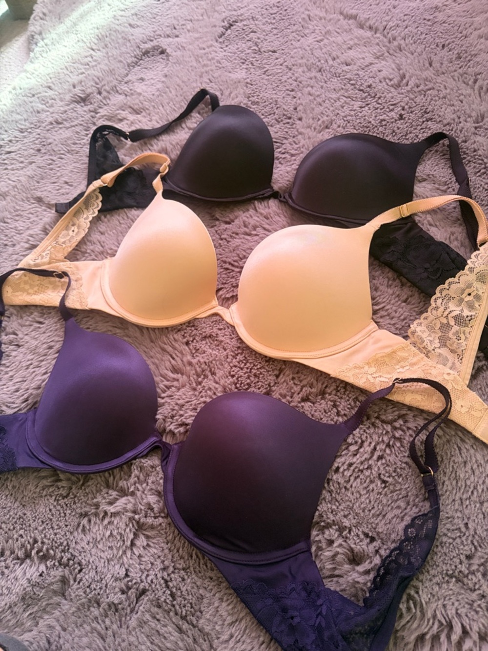 Savage x Fenty 30D T-Shirt Push Up Bra Set - Picture 2 of 7